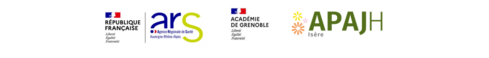République Française, ARS, Académie de Grenoble, APAJH